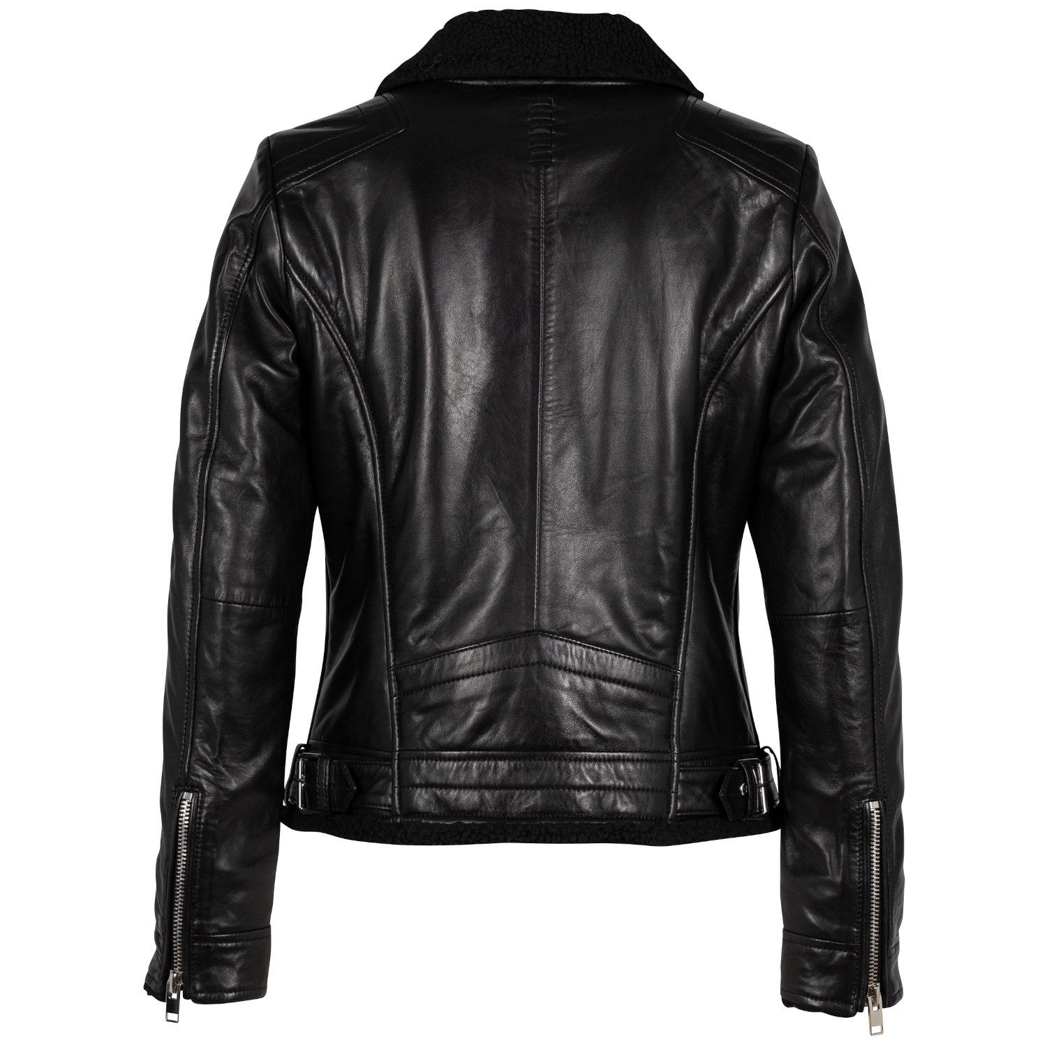 Kurtka skórzana damska 2.0 Mauritius Czarna 2MWEmila – BLACK FRIDAY