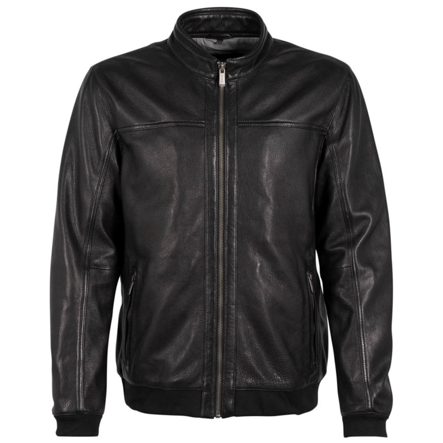 Męska skórzana kurtka Deercraft Czarna DMMattei – BLACK FRIDAY