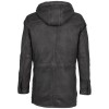 Długa skórzana kurtka męska Deercraft antracyt DMYorin – BLACK FRIDAY