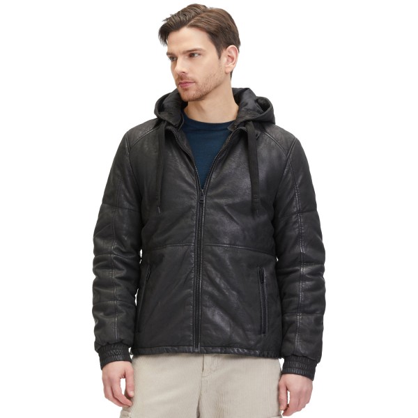 Męska skórzana kurtka 2.0 od Mauritius Czarna G2MAbito