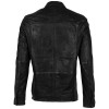 Męska skórzana koszula 2.0 od Mauritius Czarna G2MImon – BLACK FRIDAY