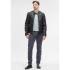 Męska skórzana kurtka 2.0 od Mauritius Czarna G2MOccer – BLACK FRIDAY