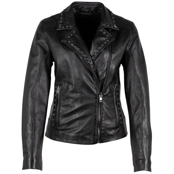 Kurtka skórzana damska 2.0 Mauritius Czarna G2WBenja