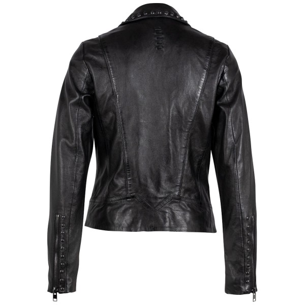 Kurtka skórzana damska 2.0 Mauritius Czarna G2WBenja