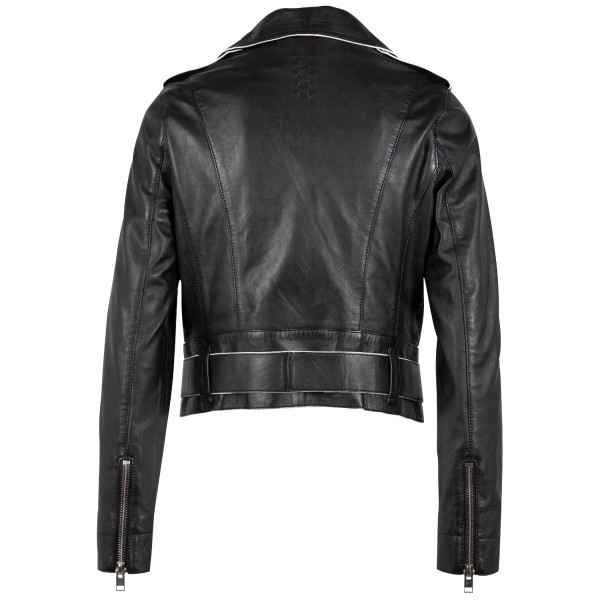 Kurtka skórzana damska 2.0 Mauritius Czarna G2WCelin