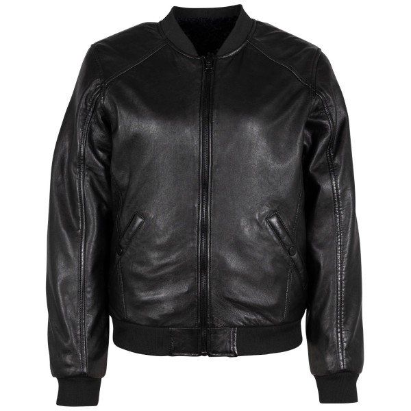 Dwustronna skórzana kurtka damska 2.0 Mauritius Czarna G2WDilay