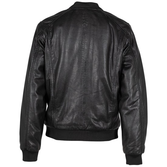 Dwustronna skórzana kurtka damska 2.0 Mauritius Czarna G2WDilay