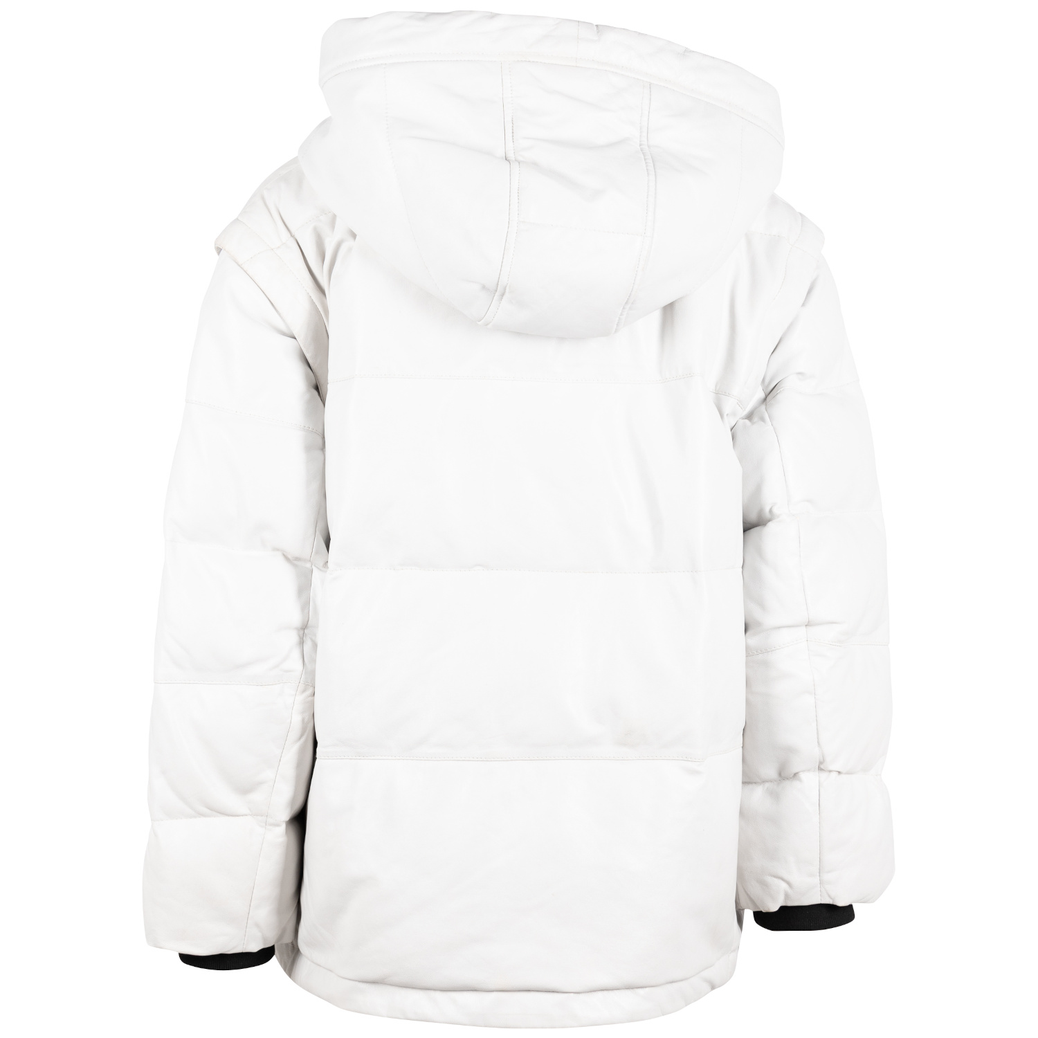 Damska skórzana kurtka 2 w 1 2.0 marki Mauritius w kolorze białym G2WEloisa – BLACK FRIDAY