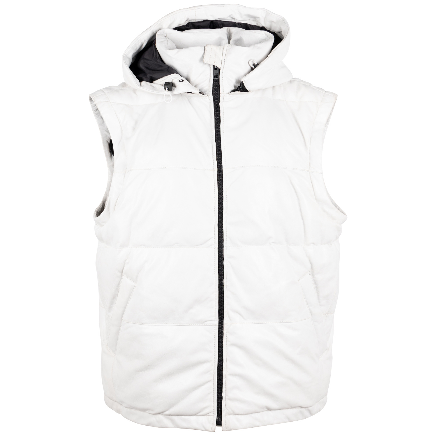 Damska skórzana kurtka 2 w 1 2.0 marki Mauritius w kolorze białym G2WEloisa – BLACK FRIDAY