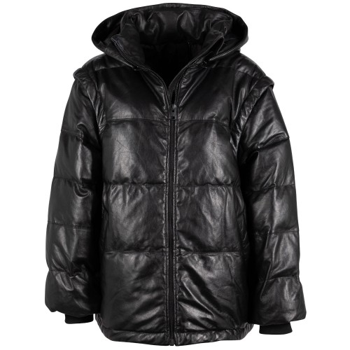 Damska kurtka skórzana 2 w 1 2.0 marki Mauritius w kolorze czarnym G2WEloisa