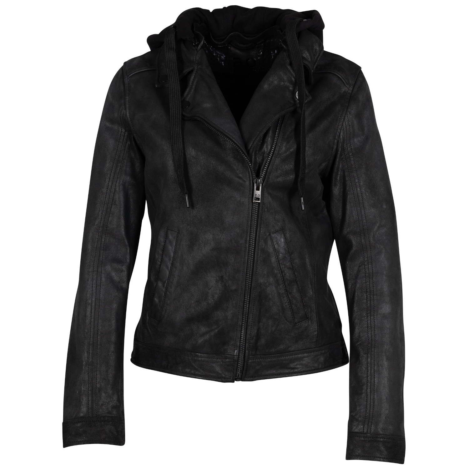 Kurtka skórzana damska 2.0 od Mauritius Czarna G2WMilee – BLACK FRIDAY