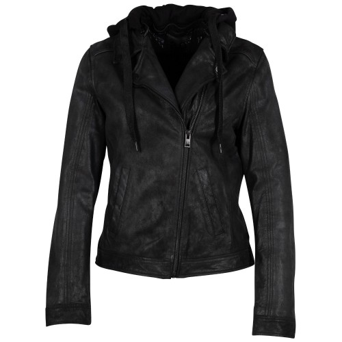 Kurtka skórzana damska 2.0 od Mauritius Czarna G2WMilee