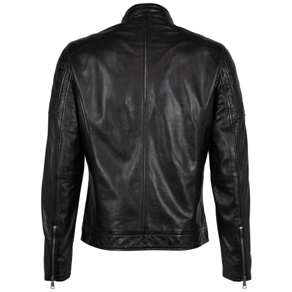 Męska skórzana kurtka Mauritius Czarna GBDerry