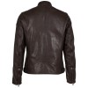 Męska skórzana kurtka Mauritius Ciemnobrązowa GMBrody – Kurtki skórzane