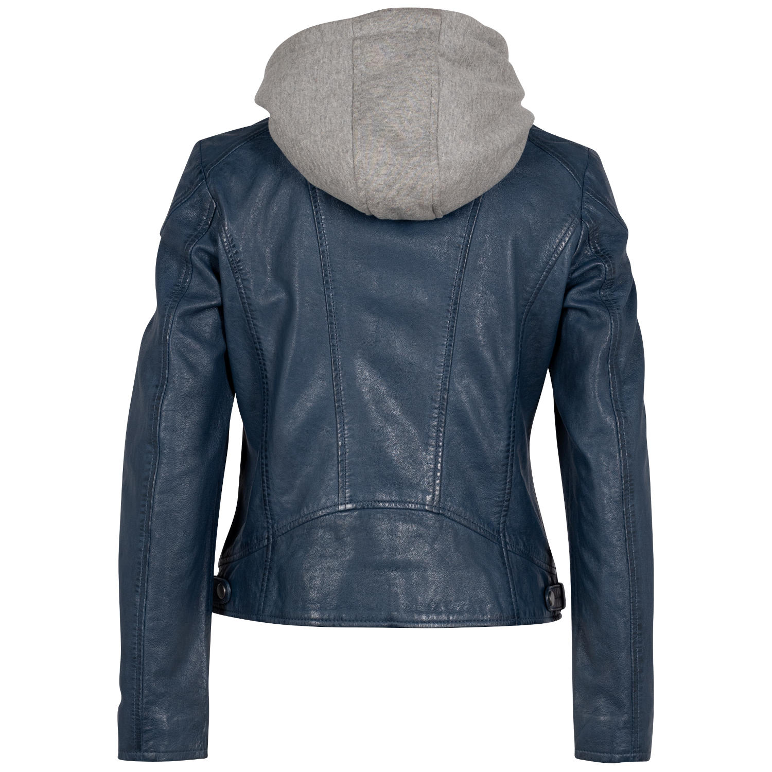 Kurtka skórzana damska Mauritius Niebieska GWAlice – BLACK FRIDAY