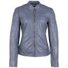 Kurtka skórzana damska Mauritius Denim Blue GWAlisah – Kurtki skórzane