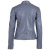Kurtka skórzana damska Mauritius Denim Blue GWAlisah – Kurtki skórzane