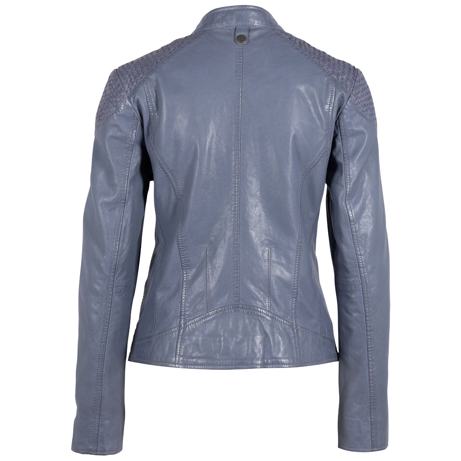 Kurtka skórzana damska Mauritius Denim Blue GWAlisah – Kurtki skórzane