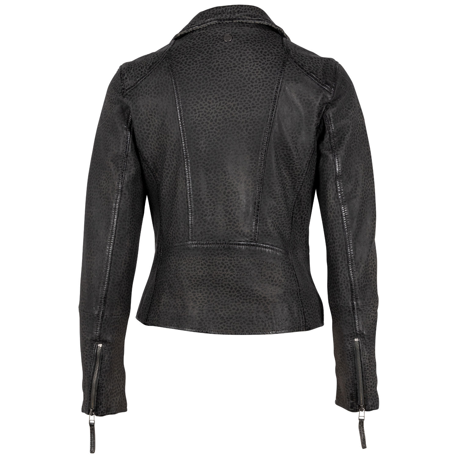 Kurtka skórzana damska Mauritius antracytowa GWAnimala – BLACK FRIDAY