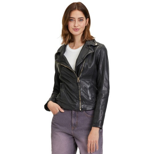 Kurtka skórzana damska Mauritius Czarna GWCaira