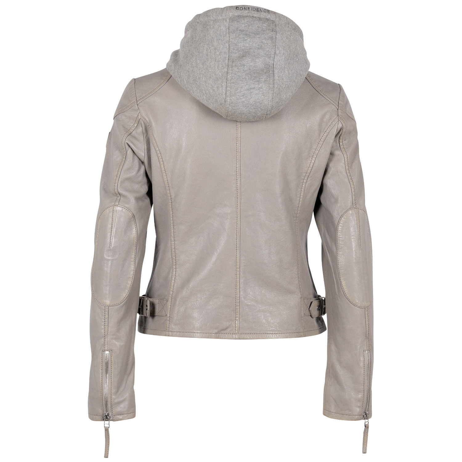 Kurtka skórzana damska Mauritius Szara GWFahira – BLACK FRIDAY