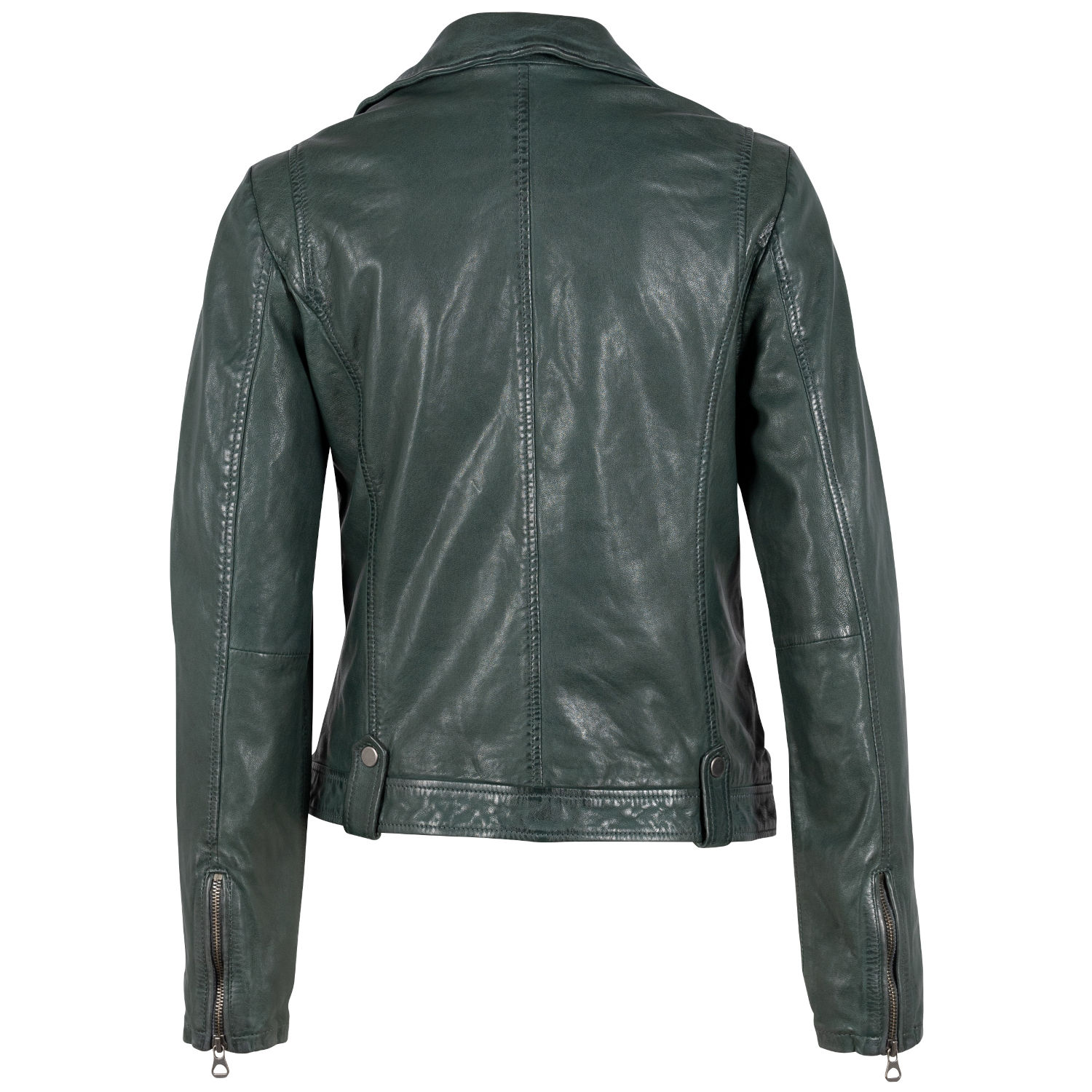 Kurtka skórzana damska Mauritius Ciemnozielona GWFaible – BLACK FRIDAY
