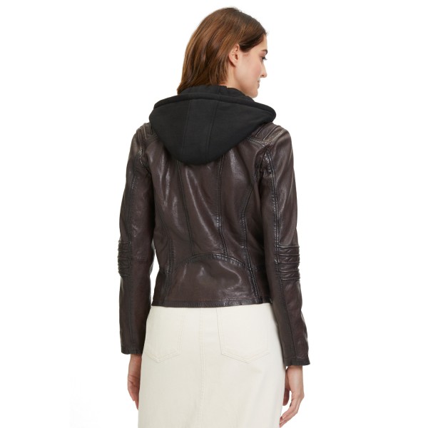 Kurtka skórzana damska Mauritius Kasztan GWFlura