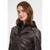 Kurtka skórzana damska Mauritius Kasztan GWFlura – BLACK FRIDAY