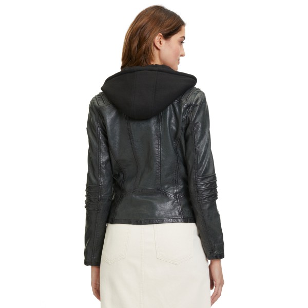 Kurtka skórzana damska Mauritius Ciemnozielona GWFlura