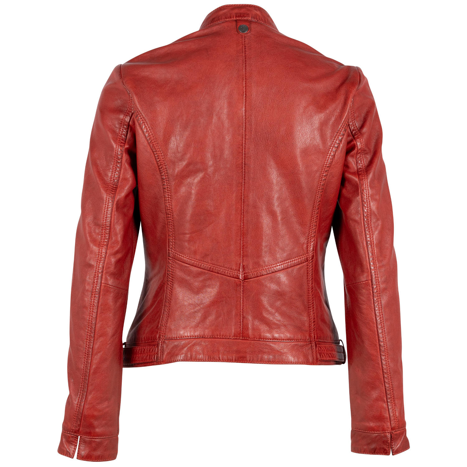 Kurtka skórzana damska Mauritius czerwona GWJanka – BLACK FRIDAY