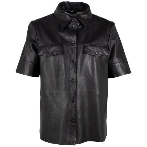 Koszula skórzana damska Mauritius Czarna GWLotta