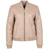 Kurtka skórzana damska Mauritius Beżowa GWMailisa – BLACK FRIDAY