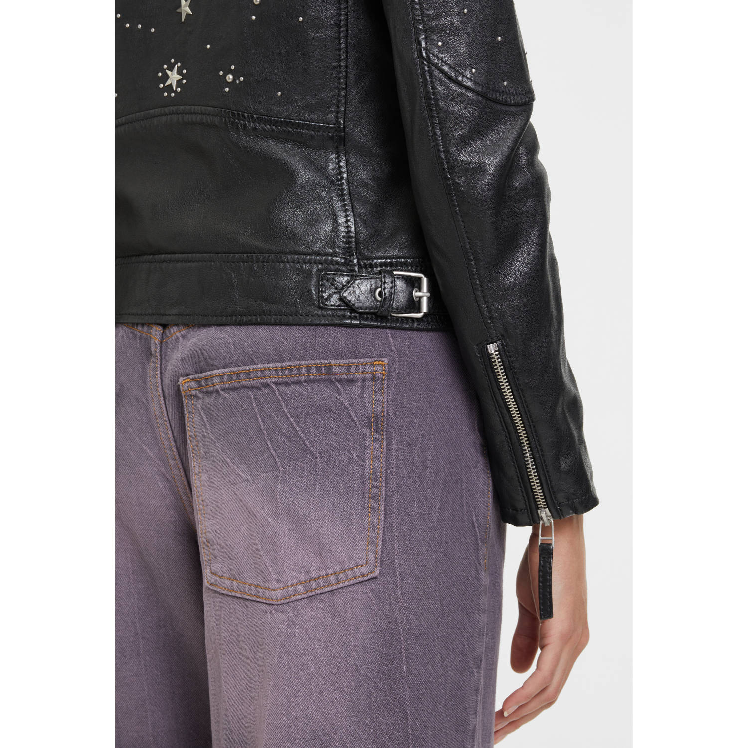 Kurtka skórzana damska Mauritius Czarna GWNoelia – BLACK FRIDAY