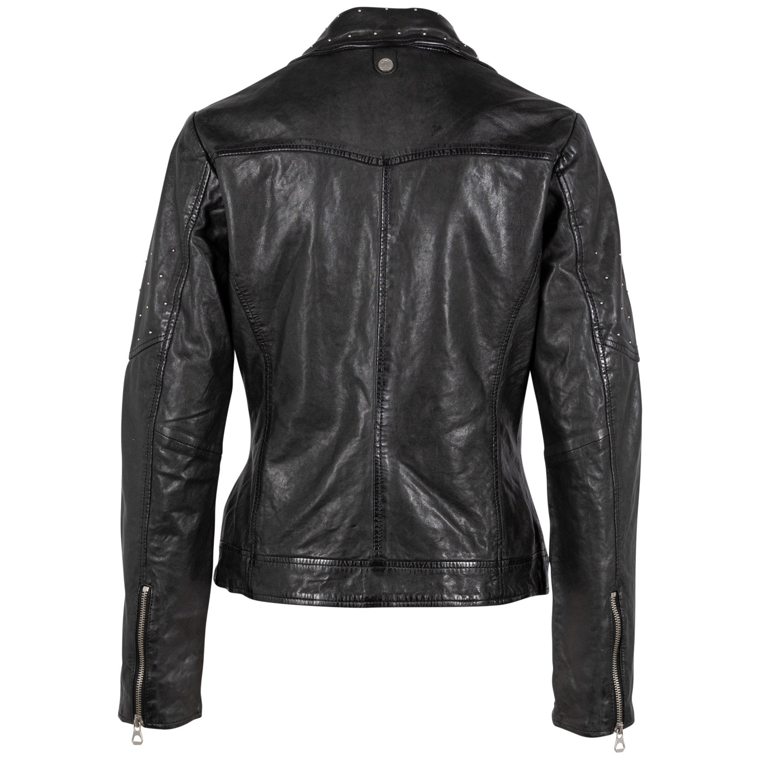 Kurtka skórzana damska Mauritius Czarna GWShanila – BLACK FRIDAY