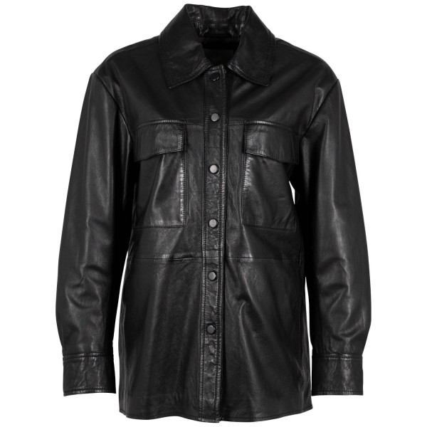 Koszula skórzana damska Mauritius Czarna GWTalisha