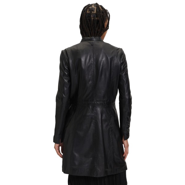 Sukienka skórzana damska Mauritius Czarna GWVarisa