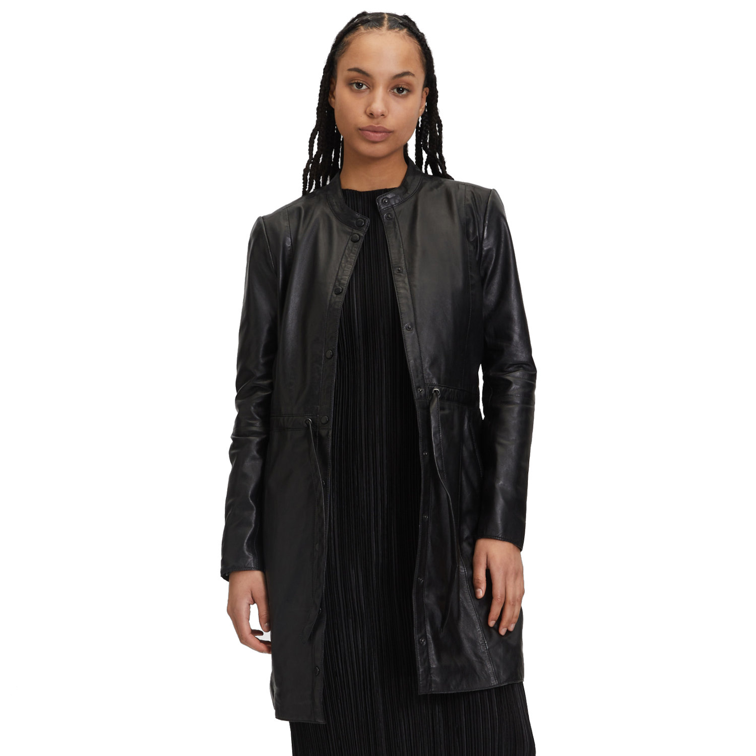 Sukienka skórzana damska Mauritius Czarna GWVarisa – BLACK FRIDAY