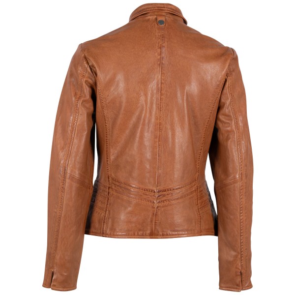 Kurtka skórzana damska Mauritius Cognac GWWany