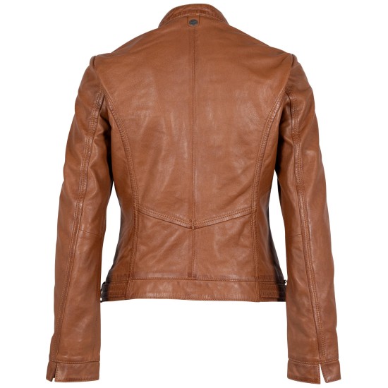 Kurtka skórzana damska Mauritius Cognac MWJanka