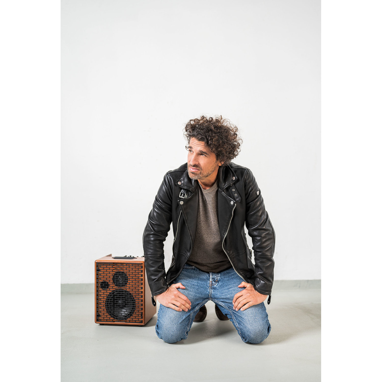 Męska skórzana kurtka Mauritius Czarna Mavric – Kurtki skórzane