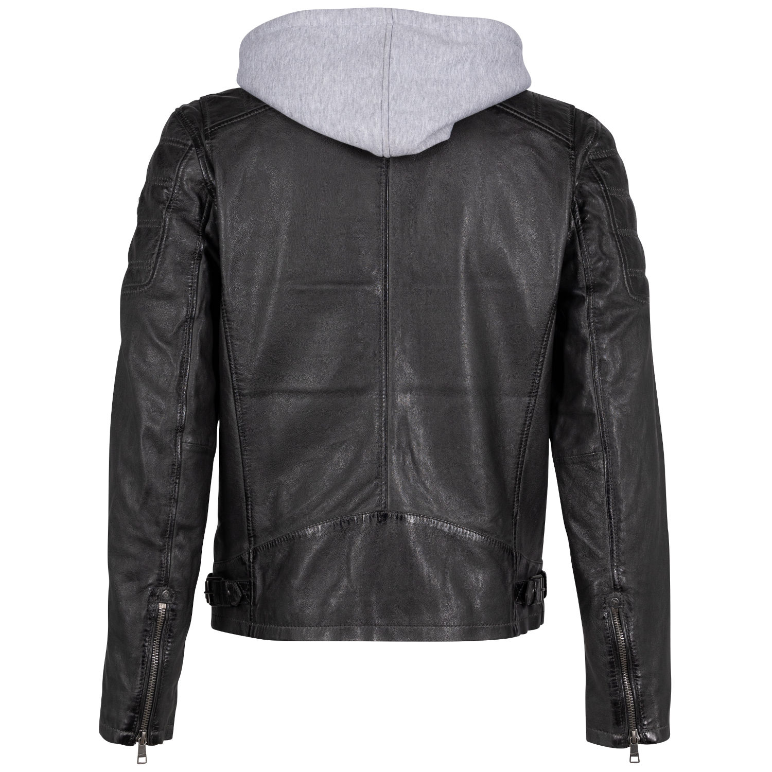 Męska kurtka skórzana Mauritius Antracyt Rylo – Kurtki skórzane