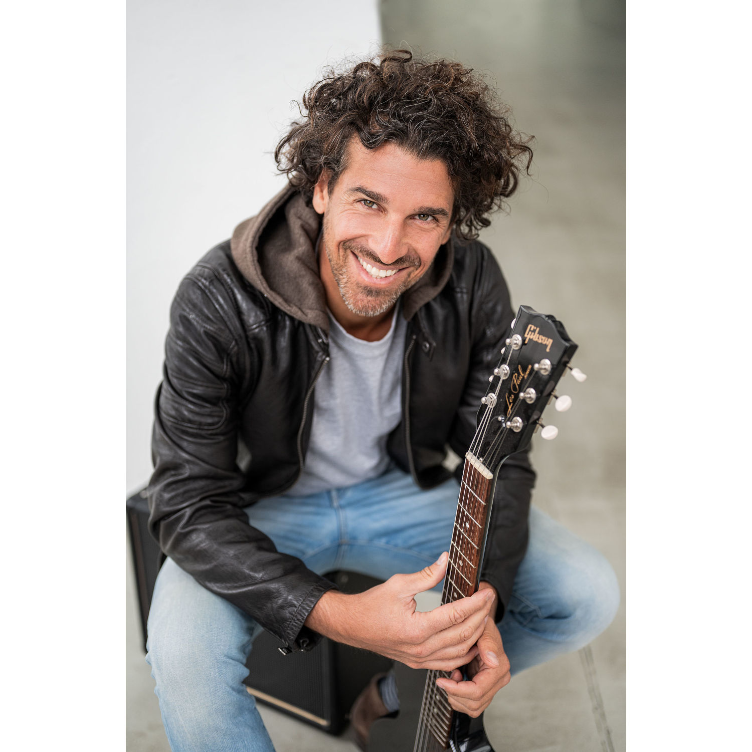 Męska skórzana kurtka Mauritius Ciemnobrązowa Rylo – BLACK FRIDAY