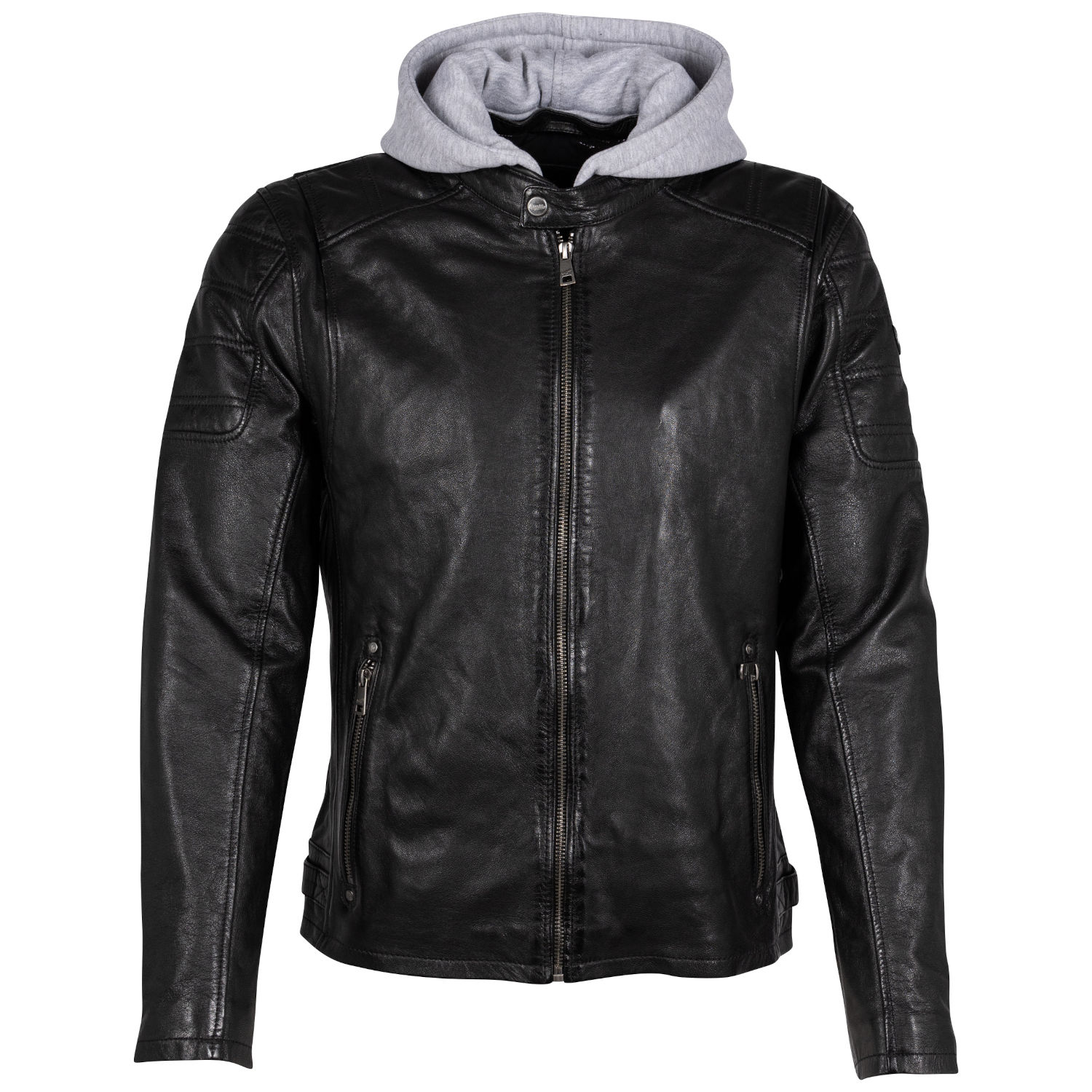 Męska kurtka skórzana Mauritius Czarna Rylo – Kurtki skórzane