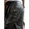 Męska kurtka skórzana Mauritius Czarna Rylo – Kurtki skórzane