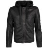 Męska skórzana kurtka 2.0 od Mauritius Czarna 2MCrain – Kurtki skórzane