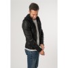 Męska skórzana kurtka 2.0 od Mauritius Czarna 2MCrain – Kurtki skórzane