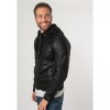 Męska skórzana kurtka 2.0 od Mauritius Czarna 2MCrain – Kurtki skórzane