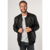 Unisex Leather Jacket 2.0 by Mauritius Black 2MKaira