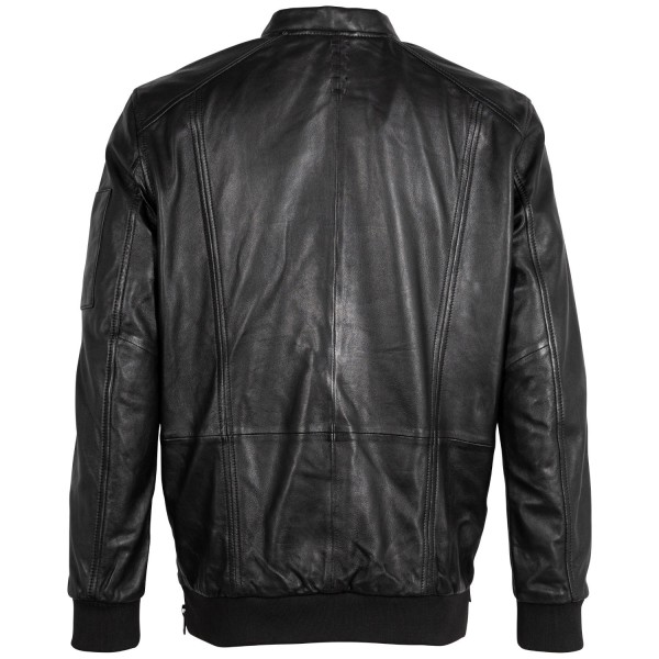 Unisex Leather Jacket 2.0 by Mauritius Black 2MKaira – Kurtki skórzane — fotografia 4