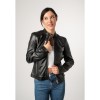 Kurtka skórzana damska 2.0 od Mauritius Czarna 2Wima – Kurtki skórzane